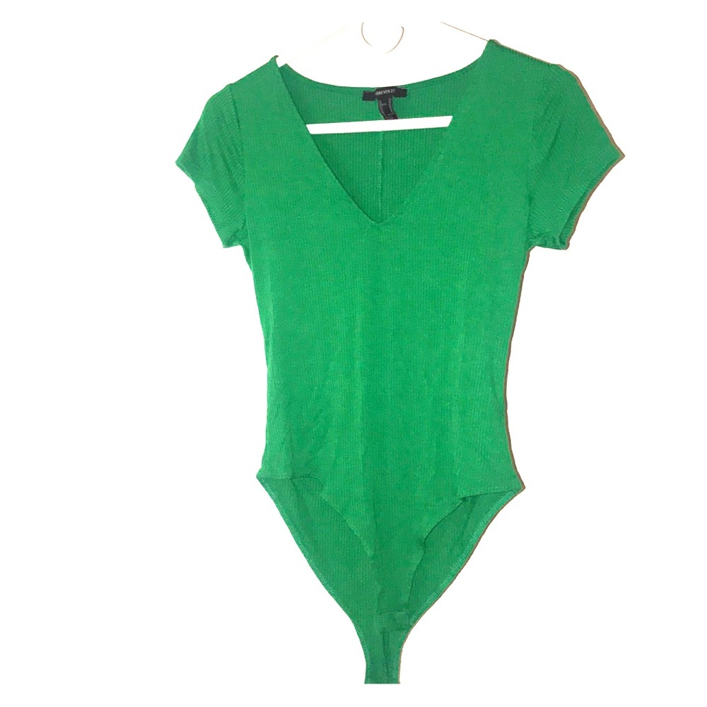 Green body suit